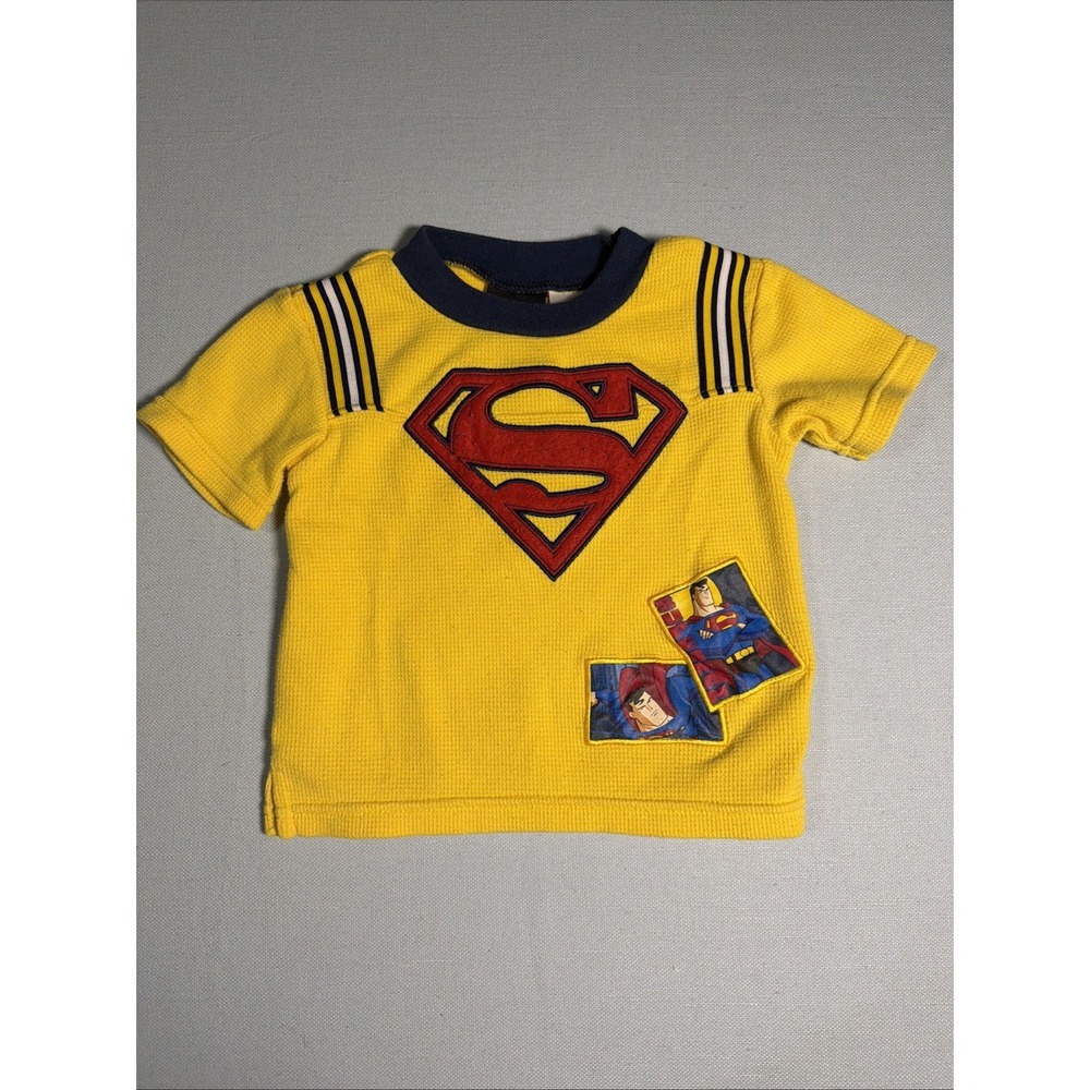 Vintage Superman Shirt Size 12 m